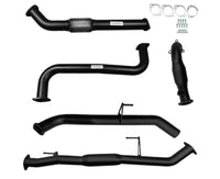 3" Turbo-Back Exhaust System for 2.5L Turbo Diesel D40 Nissan Navara Manual(2007 - 2015 )-Spoilers and Bodykits Australia