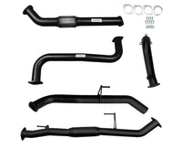 3" Turbo-Back Exhaust System for 2.5L Turbo Diesel D40 Nissan Navara Manual(2007 - 2015 )-Spoilers and Bodykits Australia