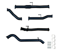 3" Turbo-Back Exhaust System for 3.0L D4D KUN Series Toyota Hilux(2005 - 2015 )-Spoilers and Bodykits Australia