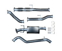 3" Turbo-Back Exhaust System for 3.0L D4D KUN Series Toyota Hilux(2005 - 2015 )-Spoilers and Bodykits Australia