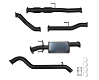 3" Turbo-Back Exhaust System for 3.0L D4D KUN Series Toyota Hilux(2005 - 2015 )-Spoilers and Bodykits Australia