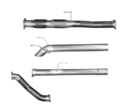 3" Turbo-Back Exhaust System for 3.0L D4D KUN Series Toyota Hilux(2005 - 2015 )-Spoilers and Bodykits Australia