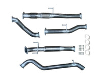 3" Turbo-Back Exhaust System for 3.0L D4D KUN Series Toyota Hilux(2005 - 2015 )-Spoilers and Bodykits Australia