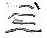 3" Turbo-Back Exhaust System for 3.0L Turbo Diesel D22 Nissan Navara(2003 - 2015 )-Spoilers and Bodykits Australia