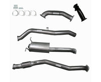 3" Turbo-Back Exhaust System for 3.0L Turbo Diesel D22 Nissan Navara(2003 - 2015 )-Spoilers and Bodykits Australia