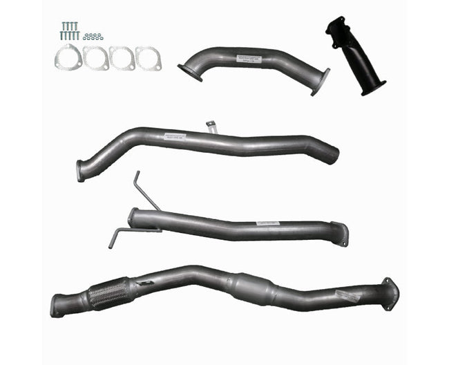 3" Turbo-Back Exhaust System for 3.0L Turbo Diesel D22 Nissan Navara(2003 - 2015 )-Spoilers and Bodykits Australia