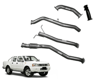 3" Turbo-Back Exhaust System for 3.0L Turbo Diesel D22 Nissan Navara(2003 - 2015 )-Spoilers and Bodykits Australia