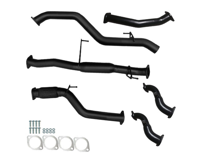 3" Turbo-Back Exhaust System for 3.0L Turbo Diesel RC Holden Colorado(2007 - 2012 )-Spoilers and Bodykits Australia