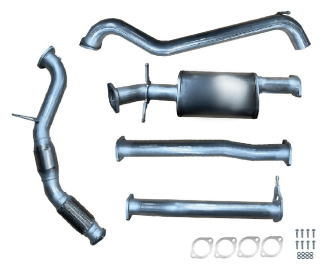 3" Turbo-Back Exhaust System for 3.2L Turbo Diesel PX1 Ford Ranger(2011 - 09/2016 )-Spoilers and Bodykits Australia