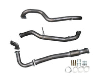 3" Turbo-Back Exhaust System for 4.2L Turbo Diesel GU Nissan Patrol Leaf-Spring Ute(1999 - 2015 )-Spoilers and Bodykits Australia
