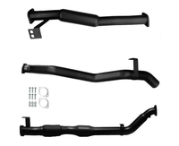 3" Turbo-Back Exhaust System for 4.5L V8 76 Series Toyota Landcruiser Wagon(2007 - 2017 )-Spoilers and Bodykits Australia