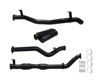 3" Turbo-Back Exhaust System for 4.5L V8 79 Series Toyota Landcruiser Dual Cab(2007 - 2017 )-Spoilers and Bodykits Australia