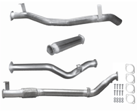 3" Turbo-Back Exhaust System for 4.5L V8 79 Series Toyota Landcruiser Dual Cab(2007 - 2017 )-Spoilers and Bodykits Australia