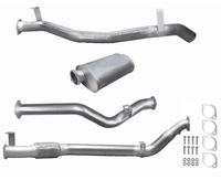 3" Turbo-Back Exhaust System for 4.5L V8 79 Series Toyota Landcruiser Dual Cab(2007 - 2017 )-Spoilers and Bodykits Australia