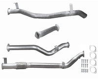 3" Turbo-Back Exhaust System for 4.5L V8 79 Series Toyota Landcruiser Dual Cab(2007 - 2017 )-Spoilers and Bodykits Australia