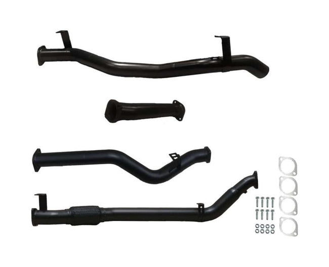 3" Turbo-Back Exhaust System for 4.5L V8 79 Series Toyota Landcruiser Dual Cab(2007 - 2017 )-Spoilers and Bodykits Australia