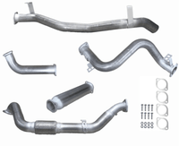 3" Turbo-Back Exhaust System for 4.5L V8 Turbo Diesel 79 Series Toyota Landcruiser Single Cab(2007 - 2017 )-Spoilers and Bodykits Australia