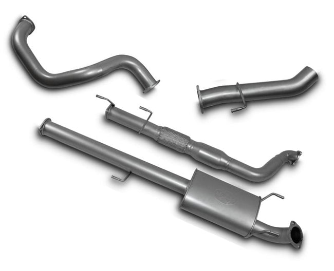 3" Turbo-Back Stainless Steel Exhaust System for 3.0L Common Rail Toyota Prado 150 Series KDJ150R(2009 - 2015 )-Spoilers and Bodykits Australia