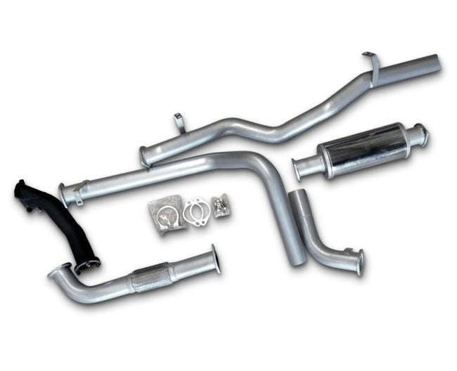3" Turbo-Back Stainless Steel Exhaust System for 4.2L Turbo Diesel Toyota Landcruiser 78 Series Troop Carrier(06/2006 Onwards )-Spoilers and Bodykits Australia