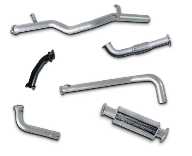 3" Turbo-Back Stainless Steel Exhaust System for 4.2L Turbo Diesel Toyota Landcruiser 79 Series Single Cab Ute(2002 - 2007 )-Spoilers and Bodykits Australia