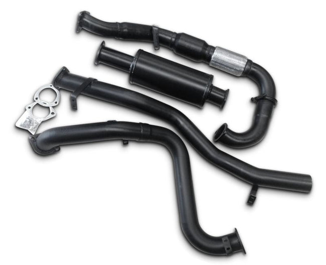 3" Turbo-Back Stainless Steel Exhaust System for 4.5L V8 Turbo Diesel Toyota Landcruiser 78 Series Troop Carrier(01/2012 - 01/2016 )-Spoilers and Bodykits Australia