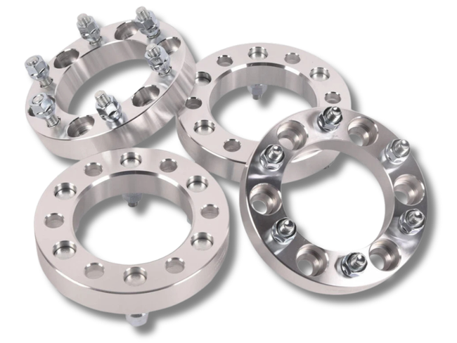 30mm Wheel Spacers x4 for Toyota Landcruiser / Hilux / Prado & Mitsubishi Pajero - 6 Stud 6x139.7 PCD-Spoilers and Bodykits Australia