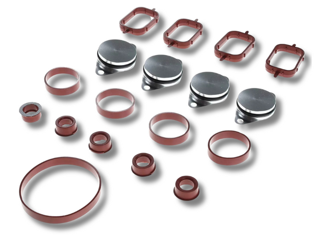 32mm Inlet Intake Manifold Seal Gaskets x4 for BMW E46 / E53 / E90 / E87 / E60 / E70 / E83-Spoilers and Bodykits Australia