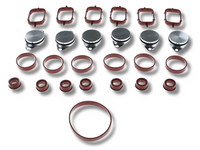 32mm Inlet Intake Manifold Seal Gaskets x6 for BMW E46 / E53 / E90 / E87 / E60 / E70 / E83-Spoilers and Bodykits Australia