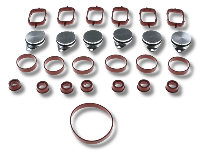 32mm Inlet Intake Manifold Seal Gaskets x6 for BMW E46 / E53 / E90 / E87 / E60 / E70 / E83-Spoilers and Bodykits Australia