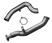 4" DPF-Back Stainless Steel Side Exit Exhaust System for 4.5L V8 79 Series Toyota Landcruiser Dual Cab(2017 Onwards )-Spoilers and Bodykits Australia