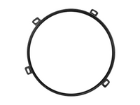 7" Head Light Mount Bracket Rings & Bezels x2 for Jeep Wrangler TJ (1997 - 2006)-Spoilers and Bodykits Australia