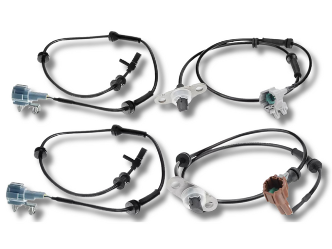 ABS Wheel Speed Sensors x4 for D40 Nissan Navara (2005 - 2014)-Spoilers and Bodykits Australia