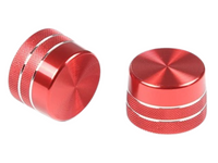 AC Vent Knob Caps for Ineos Grenadier - Alloy - Red (2020 - 2024)-Spoilers and Bodykits Australia