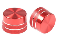 AC Vent Knob Caps for Ineos Grenadier - Alloy - Red (2020 - 2024)-Spoilers and Bodykits Australia