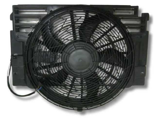 Air Conditioning Condenser Fan Motor Assembly for BMW X5 E53 3.0i / 3.0d / 4.4i / 4.8i-Spoilers and Bodykits Australia