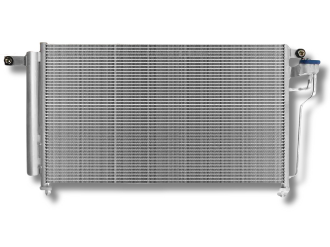 Air Conditioning Condenser with Receiver Drier for Kia Rio JB 1.4L / 1.6L G4EE / G4ED (2005 - 2012)-Spoilers and Bodykits Australia