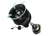 Air Conditioning Heater Blower Fan Motor for Volkswagen Golf MK5 / MK6 / Passat 3C / EOS / Jetta 1K2 / Caddy - Spoilers and Bodykits Australia