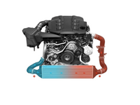 Air Cooled Turbo Intercooler for Honda Civic FC1 FK7 1.5L L15B7 / L15BB (2016 - 2022) - Spoilers and Bodykits Australia