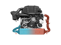 Air Cooled Turbo Intercooler for Toyota Hilux KUN16 / KUN26 3.0L 1KD-FTV (2005 - 2015) - Spoilers and Bodykits Australia