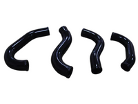 Aluminium & Silicon Intercooler Piping Kit for FG Ford Falcon MK1 / MK2 XR6T G6E Turbo - Black - Spoilers and Bodykits Australia