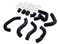 Aluminium & Silicon Intercooler Piping Kit for FG Ford Falcon MK1 / MK2 XR6T G6E Turbo - Black - Spoilers and Bodykits Australia