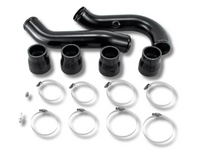 Aluminium & Silicon Intercooler Piping Kit for Isuzu D-MAX / MU-X 3.0L Turbo - Black (2017 - 2020) - Spoilers and Bodykits Australia