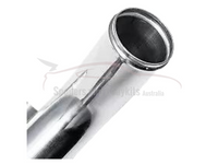 Aluminium Turbo Discharge Piping Kit for Volkswagen Golf MK5 MK6 GTI / Tiguan / Jetta MK5 / Scirocco 2.0T TSI - Chrome - Spoilers and Bodykits Australia