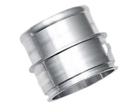 Aluminium Turbo Discharge Piping Kit for Volkswagen Golf MK5 MK6 GTI / Tiguan / Jetta MK5 / Scirocco 2.0T TSI - Chrome - Spoilers and Bodykits Australia