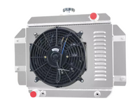 Aluminum Radiator, Shroud, Fan & Relay for Holden Gemini TX / TC / TD / TE / TF / TG 1.6L / 1.8L Automatic / Manual - 3-Rows (1975 - 1985) - Spoilers and Bodykits Australia