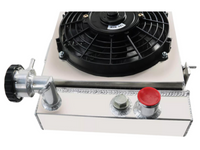 Aluminum Radiator, Shroud, Fan & Relay for Jeep Cherokee XJ 4.0L Automatic / Manual - 3-Rows (1994 - 2001) - Spoilers and Bodykits Australia