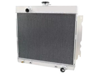 Aluminum Radiator for Chrysler Valiant Dodge Hemi & Small Block Mopar - 3-Rows (1969 - 1972) - Spoilers and Bodykits Australia