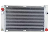 Aluminum Radiator for Porsche 944 2.5L Turbo S2 3.0L Manual - 3-Rows (1988 - 1991) - Spoilers and Bodykits Australia