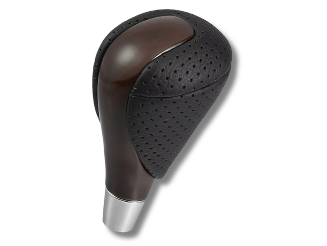Automatic Gear Shift Knob for Lexus RX450h - Black / Brown (2010 - 2015)-Spoilers and Bodykits Australia