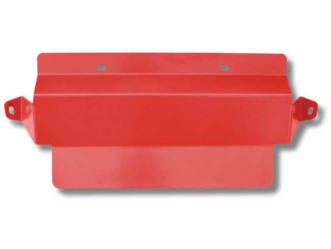 Bash Plate Radiator Guard for 76 / 78 / 79 Series Toyota Landcruiser VDJ 76 / 78 / 79 V8 - Red - 4mm-Spoilers and Bodykits Australia